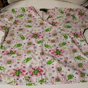 Women's Frog scrub top